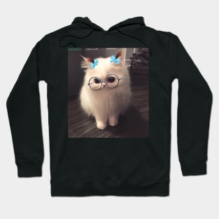 This snapchat filter on my cat Hoodie